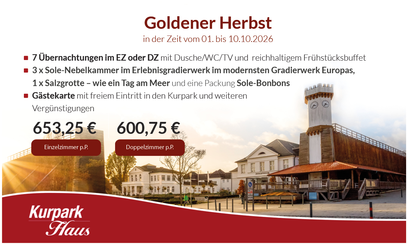 Kurparkhaus Preise